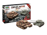 Revell 05655 Pz.Kpfw.VI vs T-34/85 Gift Set 'Conflict of Nations WWII Series' Exclusive EditionT-34/85 1/72