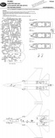 New Ware NWA-M0847 Маска Su-35S EXPERT (GWH) 1/48
