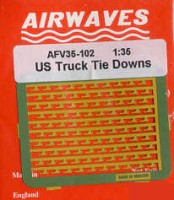 Airwaves (etched) AEC35102 U.S. truck tie down brackets 1/35