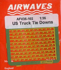 Airwaves (etched) AEC35102 U.S. truck tie down brackets 1/35