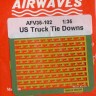 Airwaves (etched) AEC35102 U.S. truck tie down brackets 1/35
