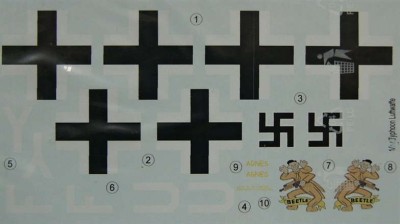 LF Model C4869 Decals P-47D-2-RA over Rechlin (HAS) 1/48
