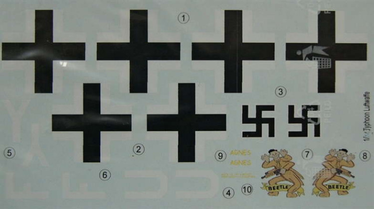 LF Model C4869 Decals P-47D-2-RA over Rechlin (HAS) 1/48
