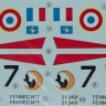 LF Model C72169 Decals N.A. T-28S Fennec over Algeria (HELL) 1/72