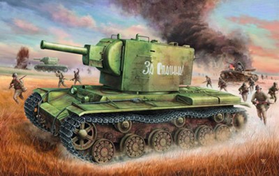 Trumpeter 00312 Советский Танк КВ-2 (серийный) 1/35