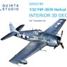 Quinta Studio QD32189 F6F-3E/N Hellcat (Trumpeter) 1/32