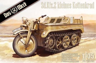 Das Werk DW35020 SdKfz 2 kleines Kettenkrad 1:35