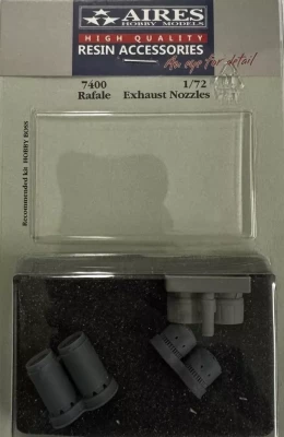 Aires 7400 Rafale exhaust nozzles (HOBBYB) 1/72