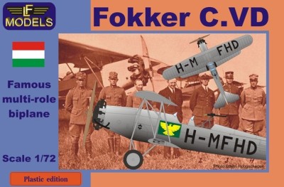 LF Model P7205 Fokker C.VD - Hungary (3x camo) 1/72