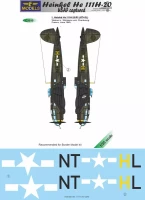 Lf Model C3510 Decals He-111H-20 in USAF service (BORDER) 1/35