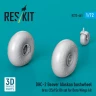 Reskit RS72-461 DHC-2 Beaver Alaskan bushwheel tires (DORA) 1/72