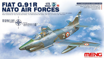 Meng Model DS-004s FIAT G.91R NATO 1/72