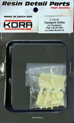 Kora Model C72131 Transport Trolley for Fiat CR.20 Idro 1/72