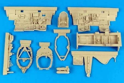 Aires 2148 Spitfire Mk.IX cockpit set 1/32