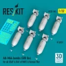 Reskit 32545 AN-M64 bombs 500 lbs. (6 pcs.) 1/32
