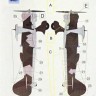 Lf Model M4851 Mask Henschel Hs 123A-1 Camouflage painting 1/48