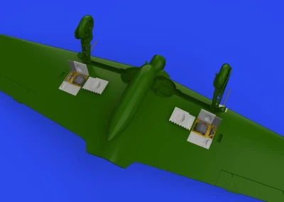 Eduard 648884 BRASSIN A6M3 gun bays long barrel PRINT 1/48