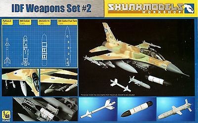 Kinetic SW48002 IDF Air Force Aircraft Weapons Set (Set.2) 1/48