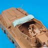 Black Dog T35290 Sd.Kfz.234/3 Armoured Car Canvas NВ°2 (designed to be used with Italeri kits) 1/35