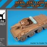 Black Dog T35290 Sd.Kfz.234/3 Armoured Car Canvas NВ°2 (designed to be used with Italeri kits) 1/35