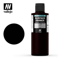 Valejio VAL-74602 Чёрная полиуретановая грунтовка, флакон: 200 мл.