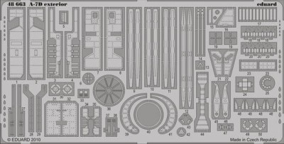 Eduard 48663 A-7D exterior