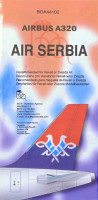 BOA Decals 44102 Airbus A320 Air Serbia (REV/ZVE) 1/144