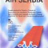 BOA Decals 44102 Airbus A320 Air Serbia (REV/ZVE) 1/144