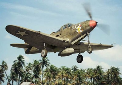 Brengun BRP144011 P-39 D-F-K Airacobra (plastic kit) 1/144