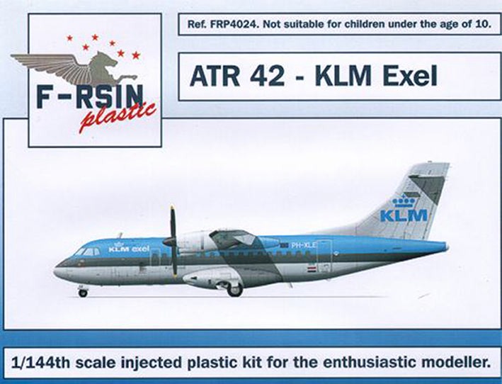 F-rsin Plastic FRP4024 ATR-42 KLM Exel 1/144