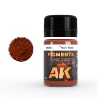 AK Interactive AK-00085 Сухой пигмент TRACKRUST (ржавчи на гусениц)