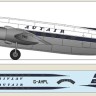 F-rsin Plastic FRP4130 Vickers Viking Autair (laser decals) 1/144