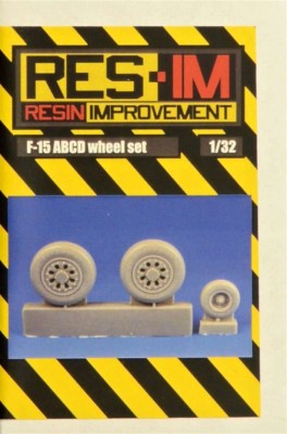 RES-IM RESIM32003 1/32 F-15 A,B,C,D wheel set