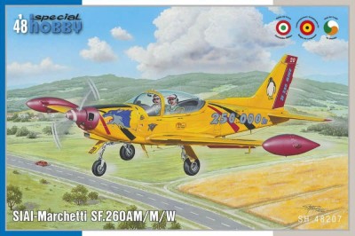 Special Hobby SH48207 SIAI-Marchetti SF.260AM/M/W (3x camo) 1/48