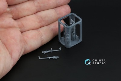 Quinta studio QT48134 Авиационный пулемет ШкАС (СССР, ВОВ), 2 шт (для всех моделей) 1/48