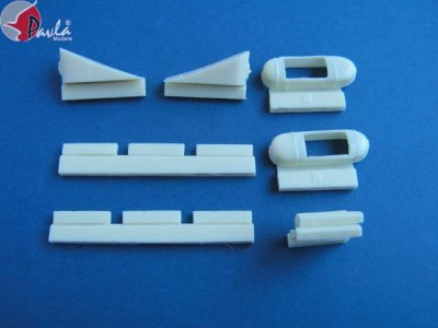 Pavla Models U48-13 Mi-24 chaff/flare dispesers ASO-2V 1:48