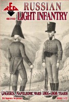 Red Box 72132 Napoleonic Russian Light Infantry (J&deg;gers) 1803-1807 1/72