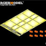 Voyager Model PEA320 WWII German StuG.III Ausf.G Final version Pivot-Mounting Swinging Type Hull Side Armour Skirts(For DRAGON ) 1/35