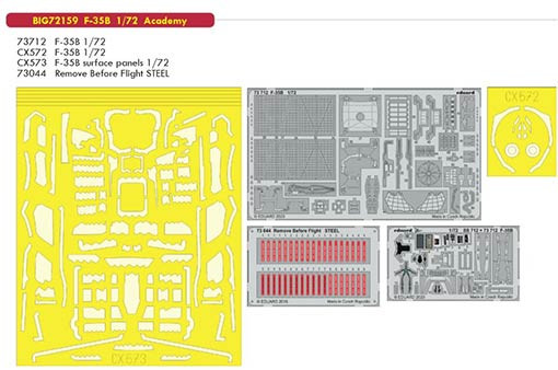 Eduard BIG72159 1/72 F-35B (ACAD)