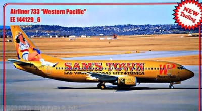 Восточный Экспресс 144129_6 Б-737-300 Western Pasific ( Limited Edition ) 1/144