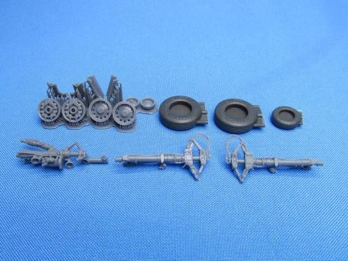 Metallic Details MDR48163 Fairchild A-10A/A-10B/A-10C Thunderbolt II Landing gears 1/48