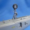 Metallic Details MDR48163 Fairchild A-10A/A-10B/A-10C Thunderbolt II Landing gears 1/48