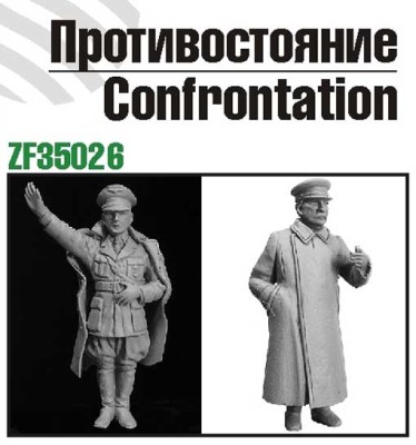 Zebrano ZF35026 Противостояние (2 фигуры: Сталин vs Гитлер) 1/35