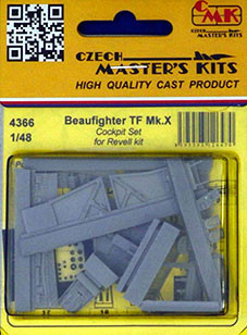 CMK 4366 Beaufighter TF Mk.X Cockpit Set (REV) 1/48