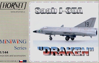Miniwing MINI001 Saab J-35A 'Draken' 1/144