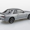 Aoshima 63569 NISSAN R32 Skyline GT-R(Spark Silver), SNAP KIT (сборка без клея) 1/32