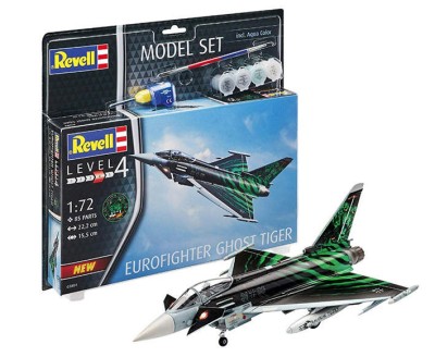 Revell 63884 Набор Многоцелевой истребитель четвёртого поколения Eurofighter Ghost Tiger 1/72