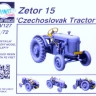 Planet Models MV72127 Zetor 15 'Czechoslovak Tractor' (resin kit) 1/72