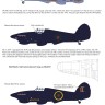 Aims AIMS32P043 PR Hawker Hurricane conversion for Revell Mk.IIB kit but also with one option for a Mk.I kit and one option for a Mk.IIC kit 1/32