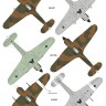 Aims AIMS32P043 PR Hawker Hurricane conversion for Revell Mk.IIB kit but also with one option for a Mk.I kit and one option for a Mk.IIC kit 1/32